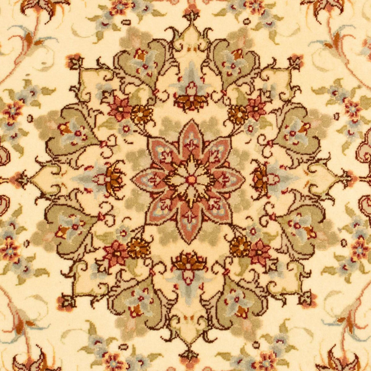 Alfombra Persa - Tabriz - Real - 152 x 100 cm - beige