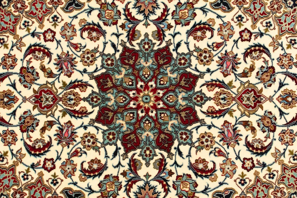 Alfombra Persa - Isfahan - Prima - 158 x 104 cm - beige