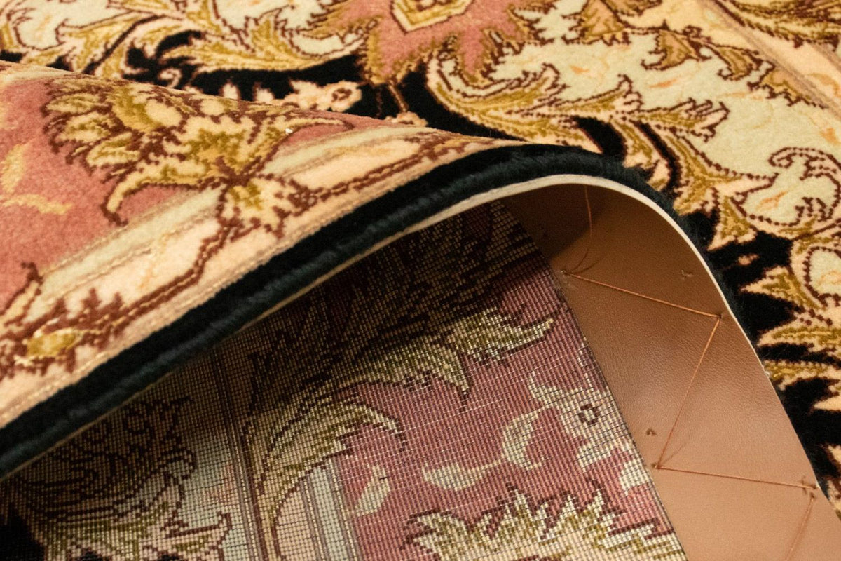 Alfombra Persa - Tabriz - Real - 154 x 94 cm - negro