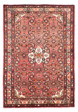 Alfombra persa - Nómada - 153 x 107 cm - rojo claro