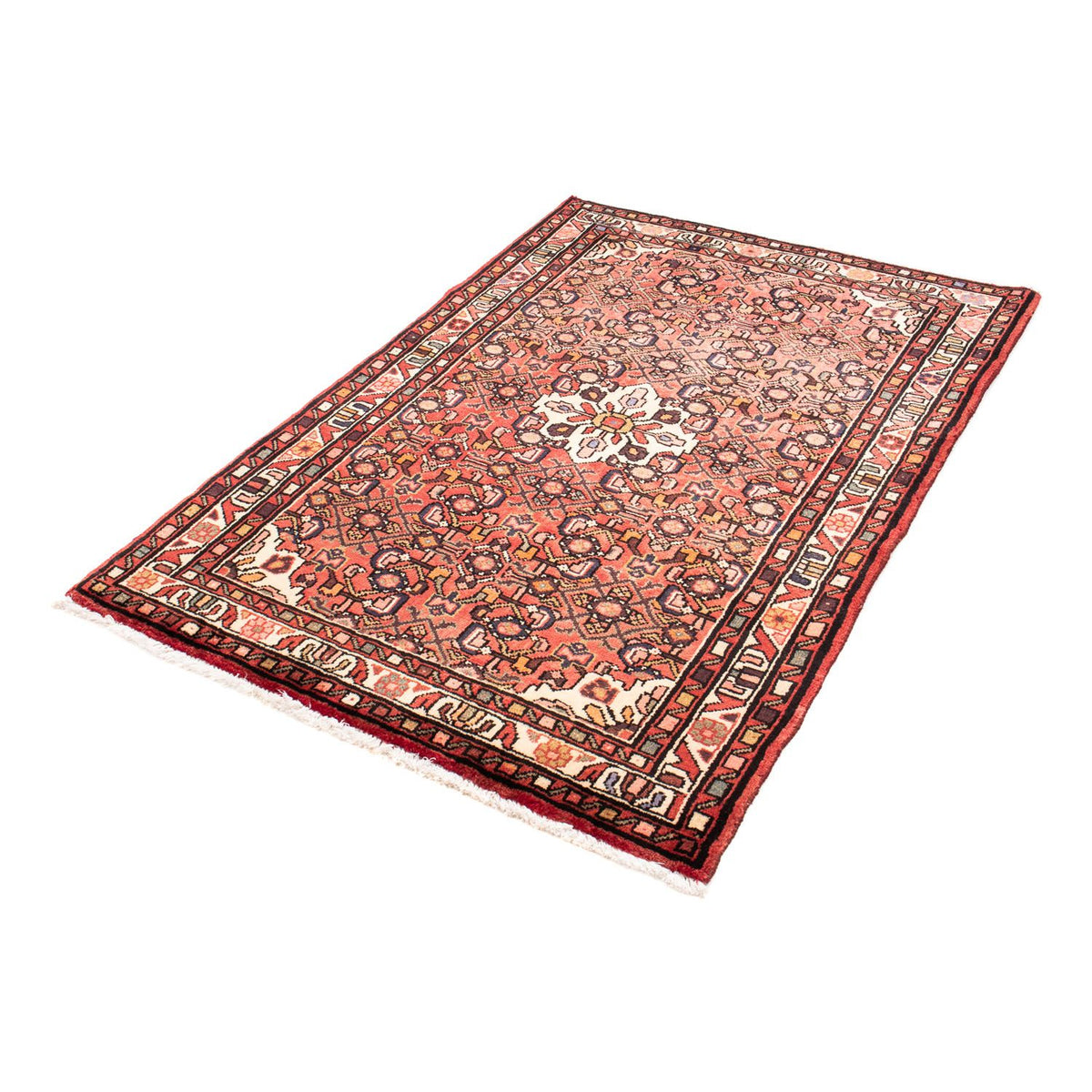 Alfombra persa - Nómada - 153 x 107 cm - rojo claro