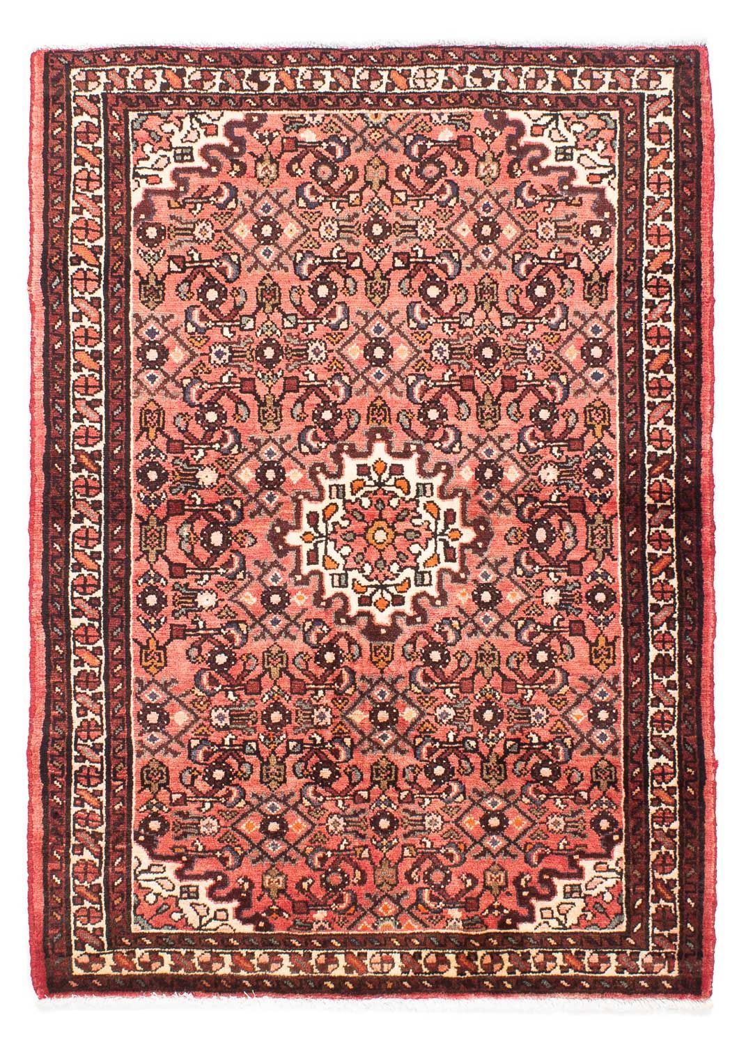 Alfombra persa - Nómada - 158 x 113 cm - rojo claro