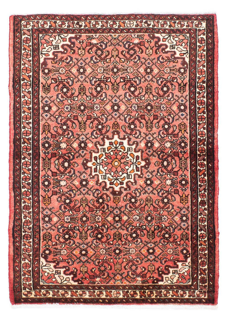 Alfombra persa - Nómada - 158 x 113 cm - rojo claro