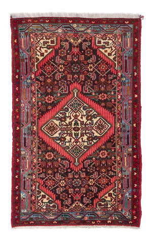 Alfombra persa - Nómada - 117 x 77 cm - multicolor