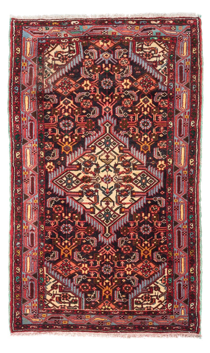 Alfombra persa - Nómada - 125 x 73 cm - rojo claro