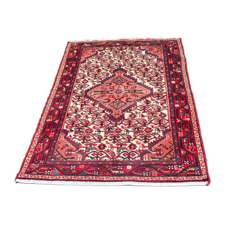 Alfombra persa - Nómada - 130 x 75 cm - rojo claro