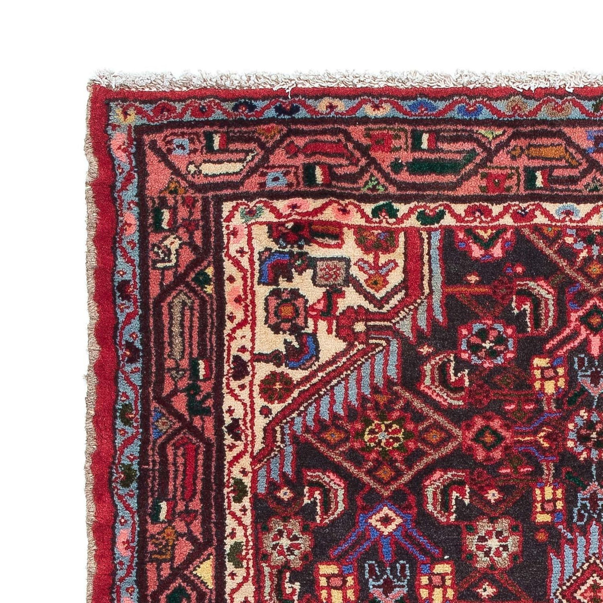 Alfombra persa - Nómada - 120 x 77 cm - multicolor