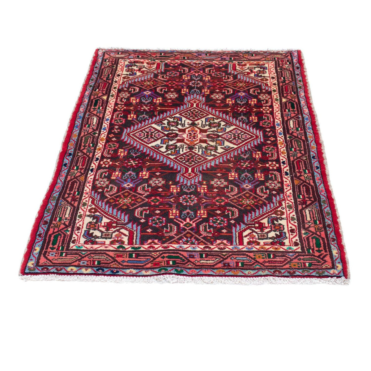 Alfombra persa - Nómada - 120 x 77 cm - multicolor