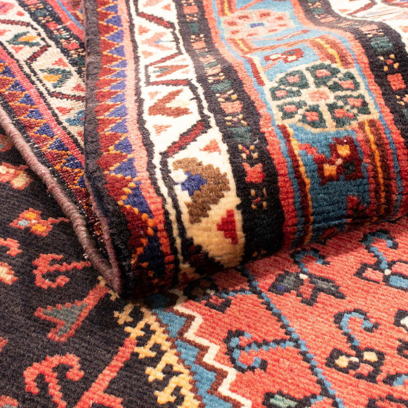 Alfombra persa - Nómada - 226 x 139 cm - azul oscuro