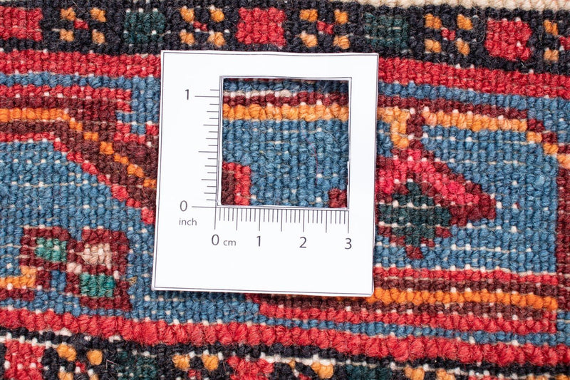 Alfombra persa - Nómada - 226 x 139 cm - azul oscuro