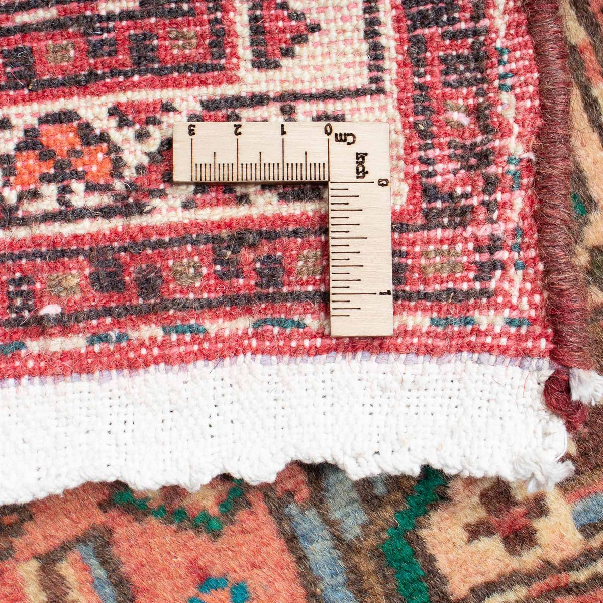 Alfombra persa - Nómada - 96 x 68 cm - rojo claro