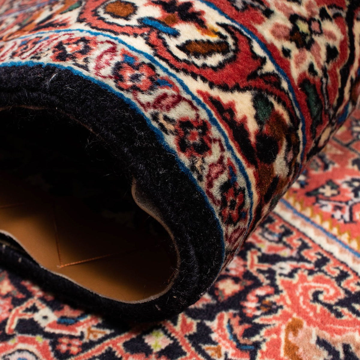 Alfombra persa - Bidjar - 272 x 198 cm - marrón