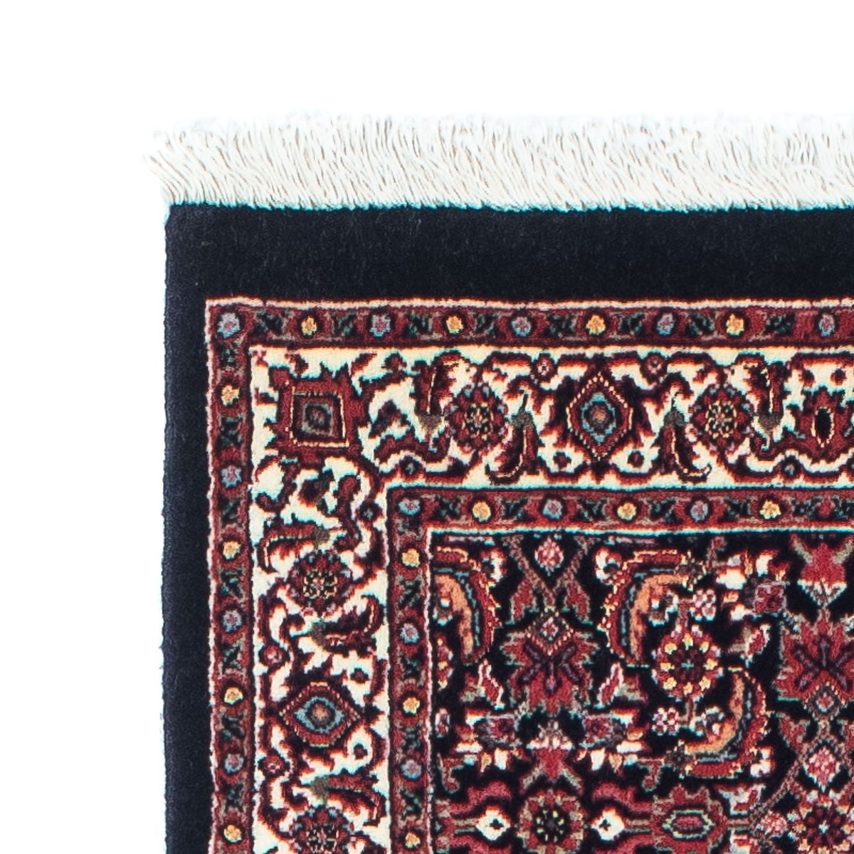 Alfombra de pasillo Alfombra persa - Bidjar - 225 x 61 cm - azul oscuro