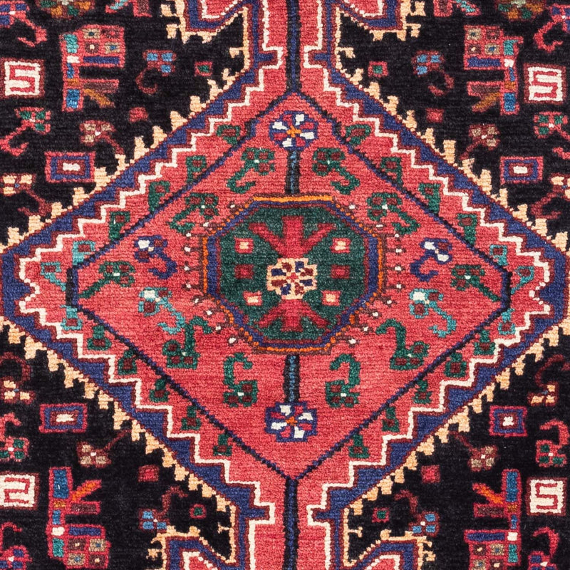Alfombra persa - Nómada - 145 x 80 cm - azul oscuro