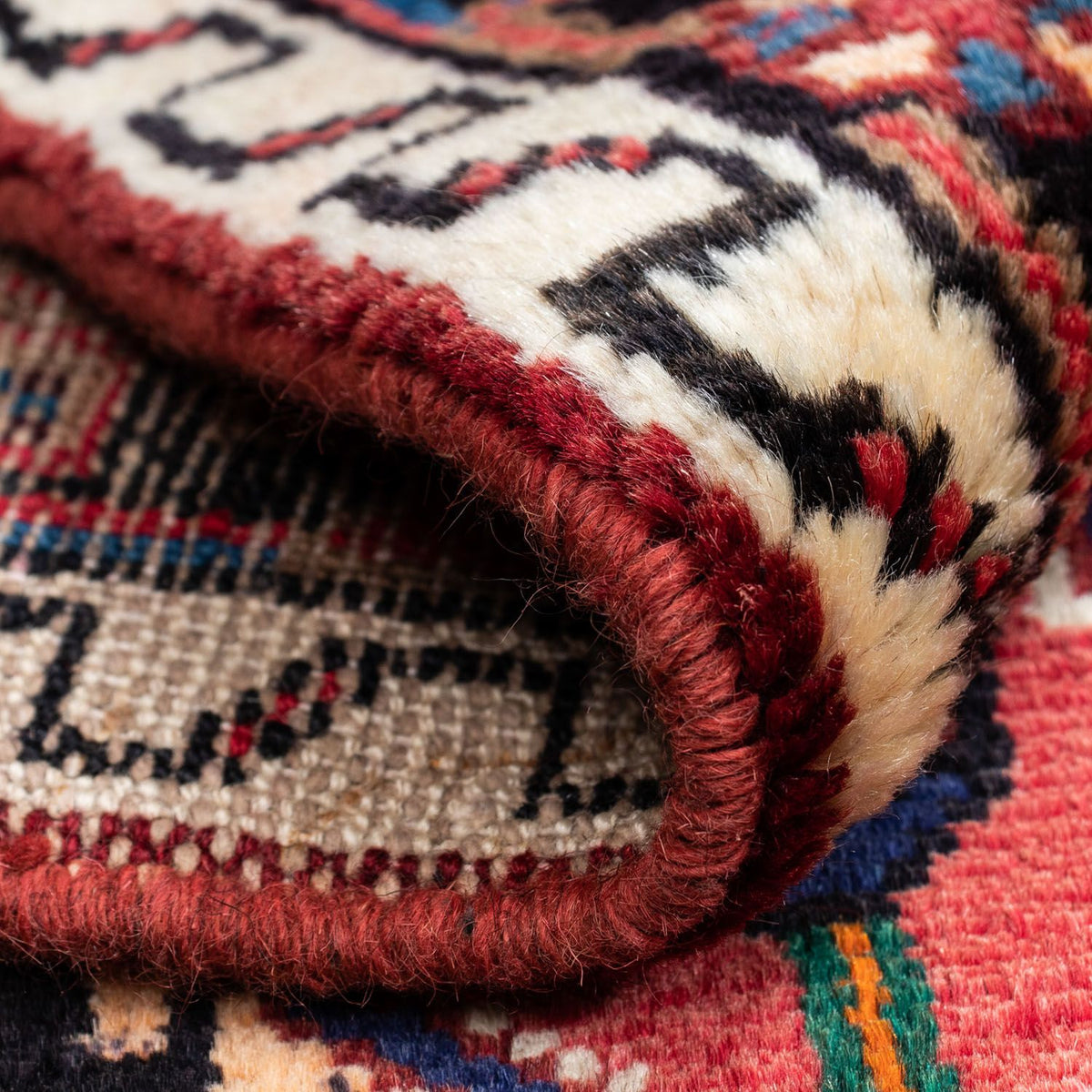 Alfombra persa - Nómada - 145 x 80 cm - azul oscuro