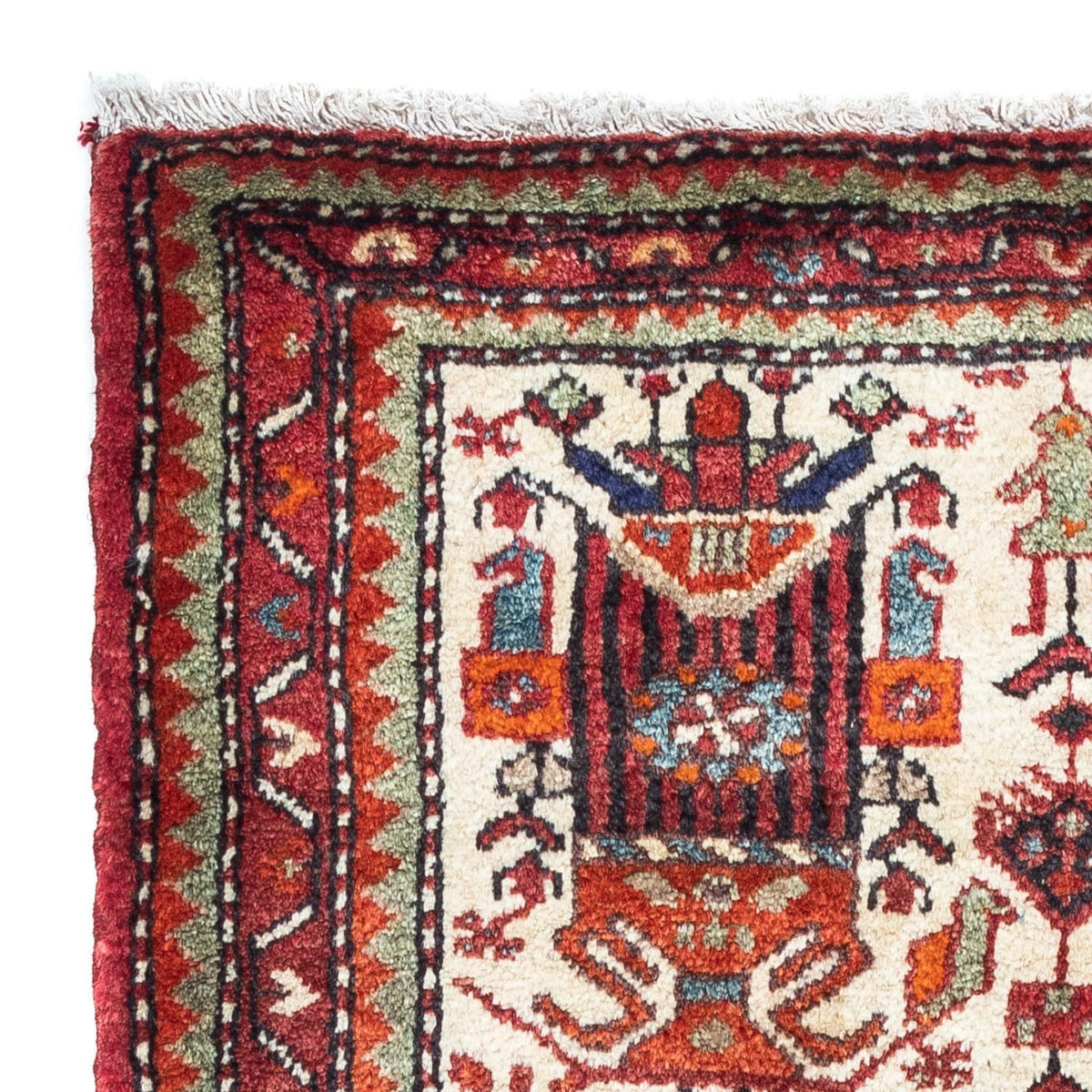 Alfombra persa - Nómada - 133 x 85 cm - beige