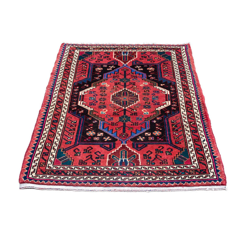 Alfombra persa - Nómada - 128 x 88 cm - rojo