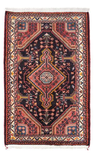 Alfombra persa - Nómada - 128 x 80 cm - rojo claro