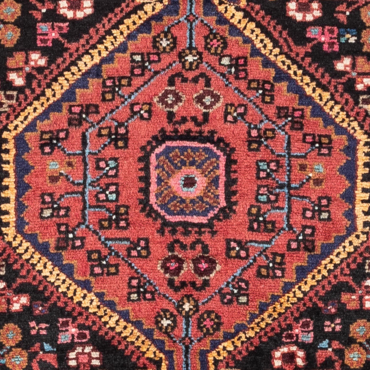 Alfombra persa - Nómada - 118 x 75 cm - rojo