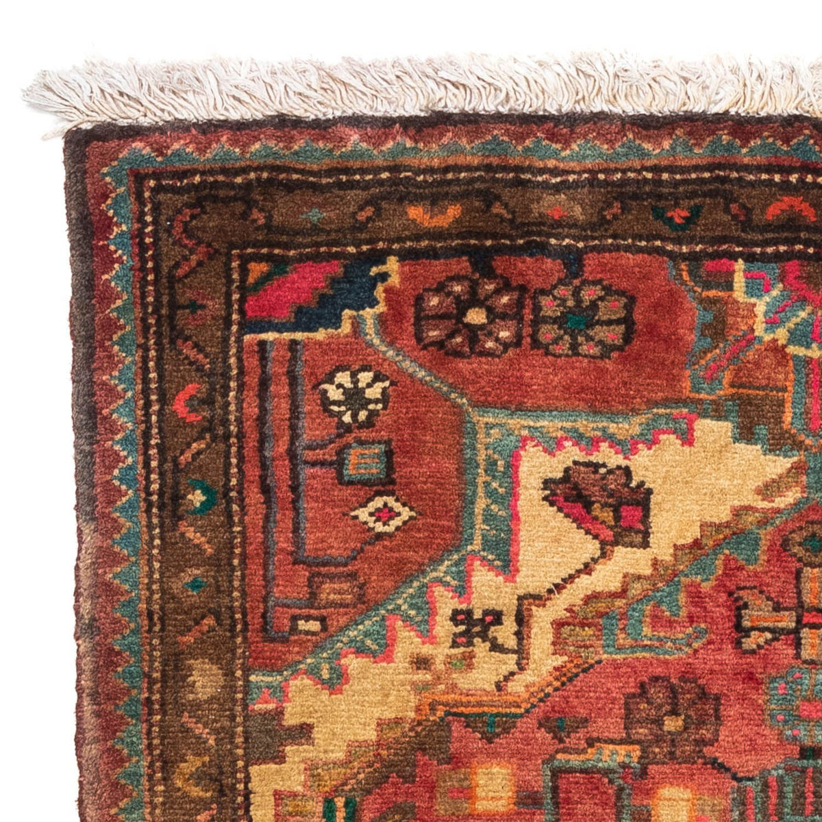 Alfombra persa - Nómada - 110 x 75 cm - rojo
