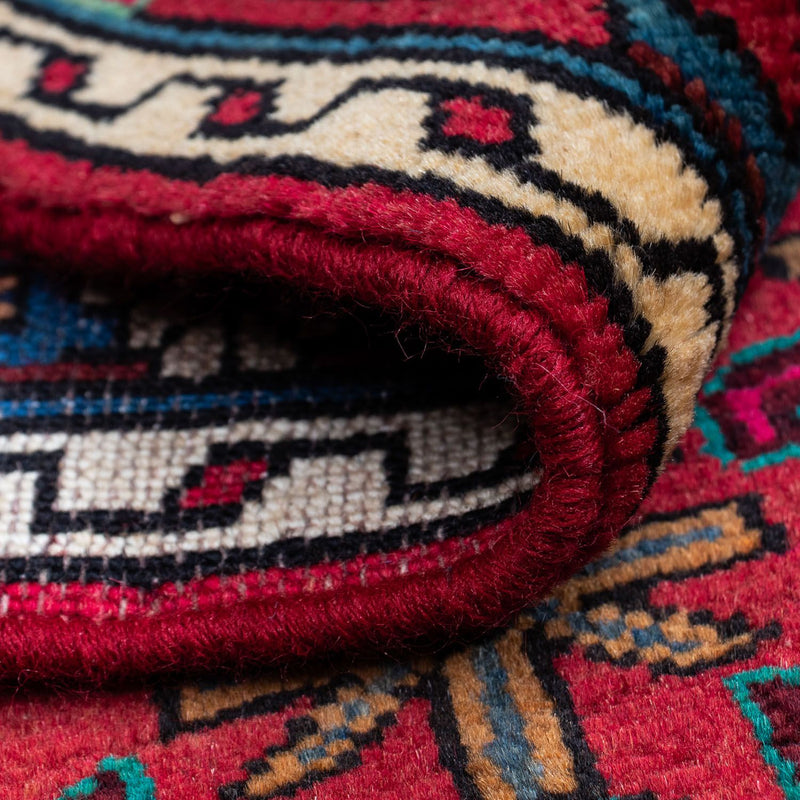 Alfombra persa - Nómada - 122 x 84 cm - rojo