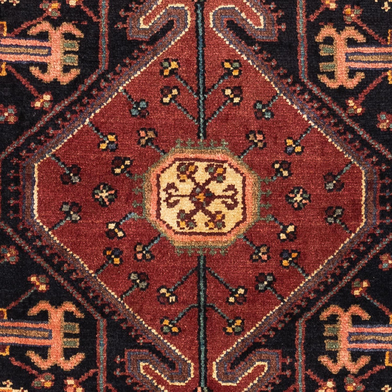 Alfombra persa - Nómada - 122 x 92 cm - rojo