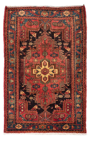 Alfombra persa - Nómada - 130 x 84 cm - rojo