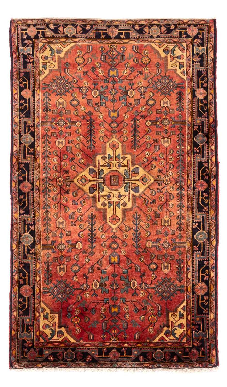 Alfombra persa - Nómada - 242 x 147 cm - rojo claro
