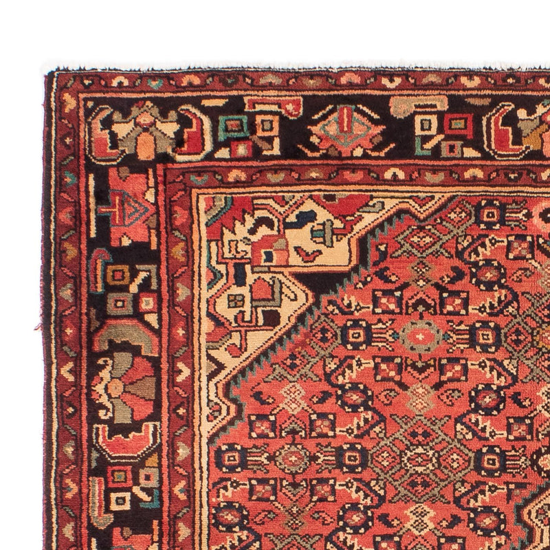 Alfombra persa - Nómada - 216 x 163 cm - rojo claro