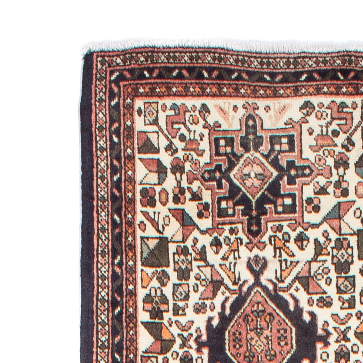 Alfombra de pasillo Alfombra persa - Nómada - 389 x 70 cm - beige