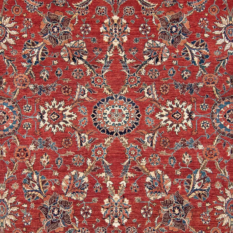 Alfombra Ziegler - 296 x 243 cm - rojo oscuro