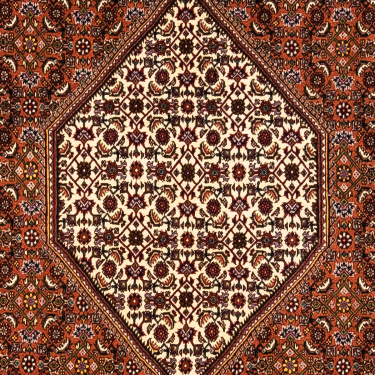 Alfombra persa - Tabriz - 295 x 212 cm - óxido