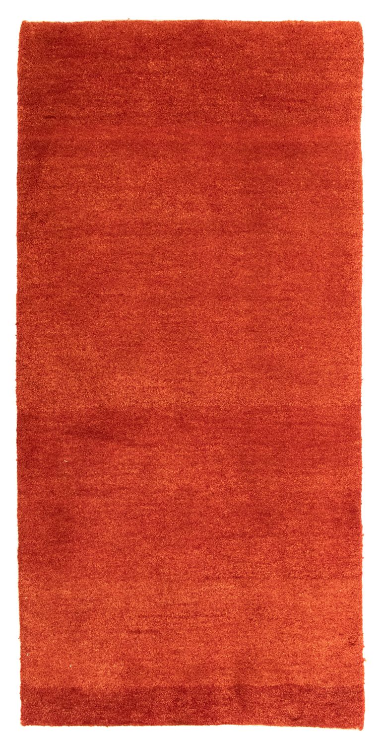 Alfombra Gabbeh - Persa - 146 x 70 cm - rojo