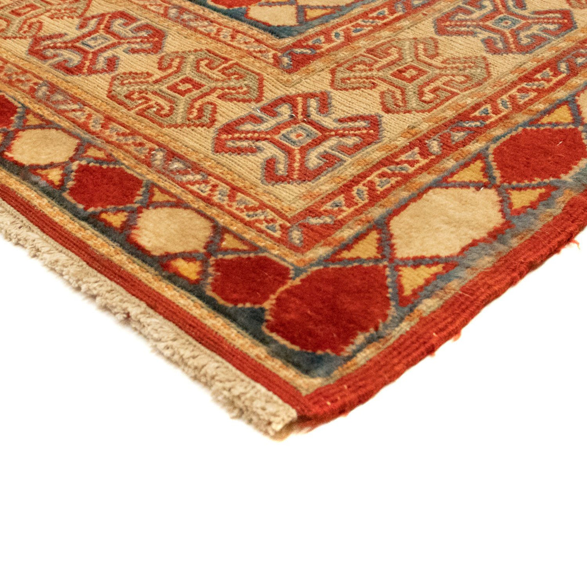Alfombra Kelim - Oriental - 226 x 180 cm - rojo oscuro
