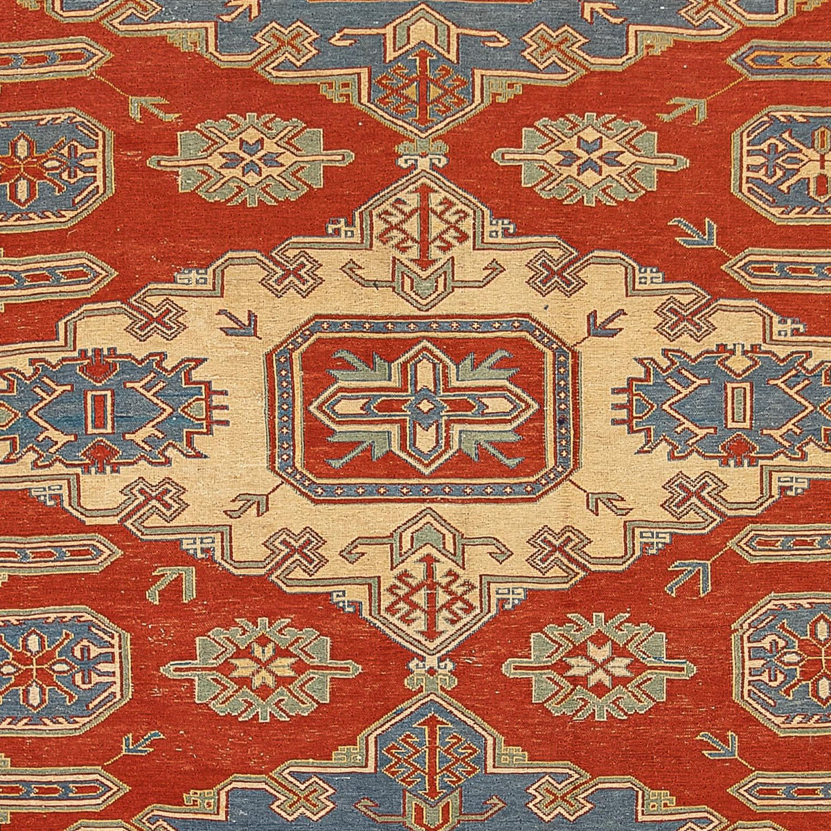 Alfombra Kelim - Oriental - 265 x 200 cm - rojo oscuro