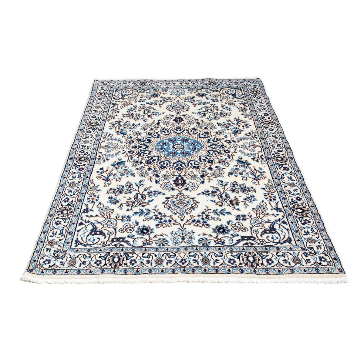 Alfombra Persa - Nain - Real - 187 x 114 cm - beige
