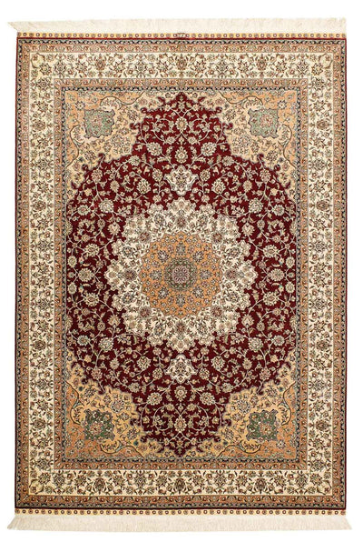 Qom seda Alfombra 132x216cm - Alfombra persa