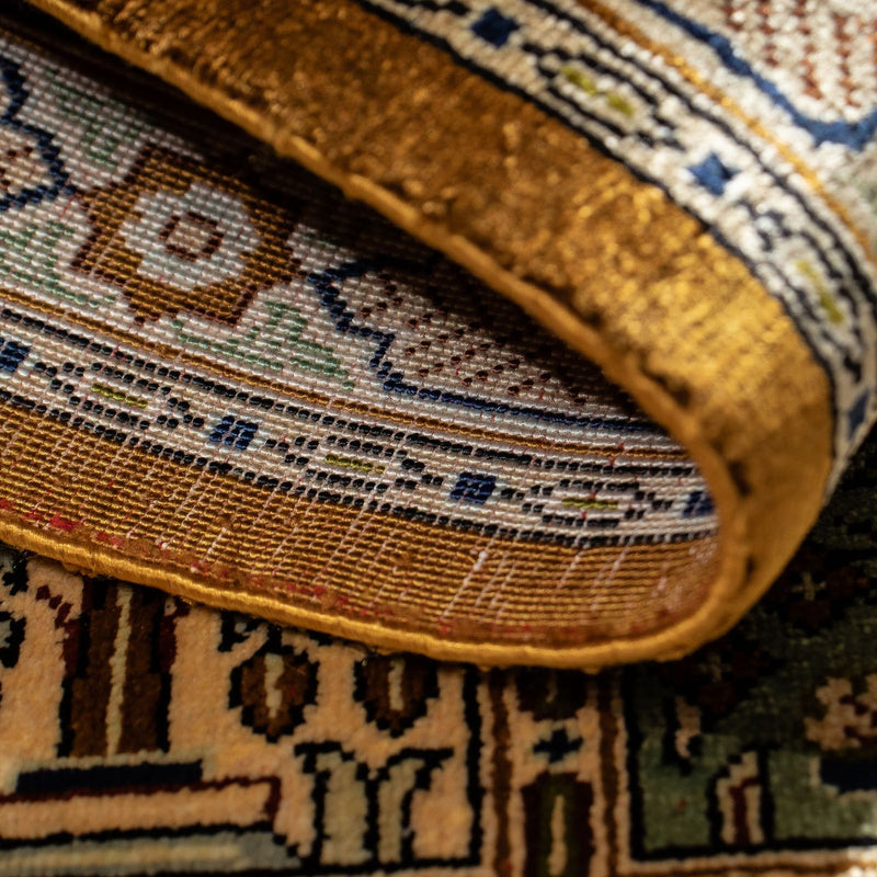 Alfombra persa - Ghom - 72 x 54 cm - multicolor