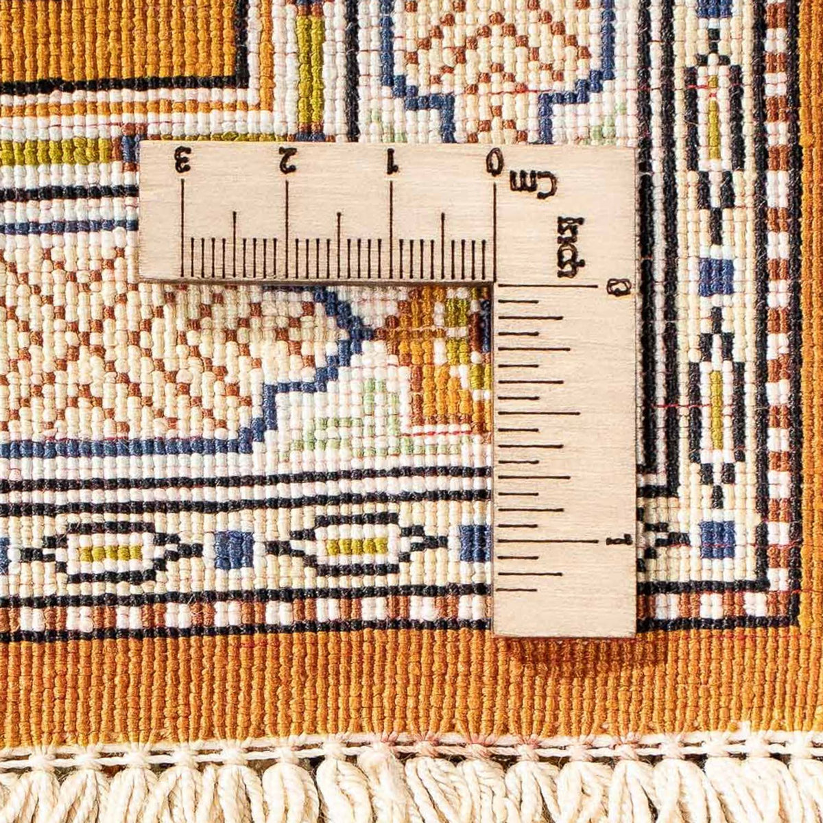 Alfombra persa - Ghom - 72 x 56 cm - multicolor