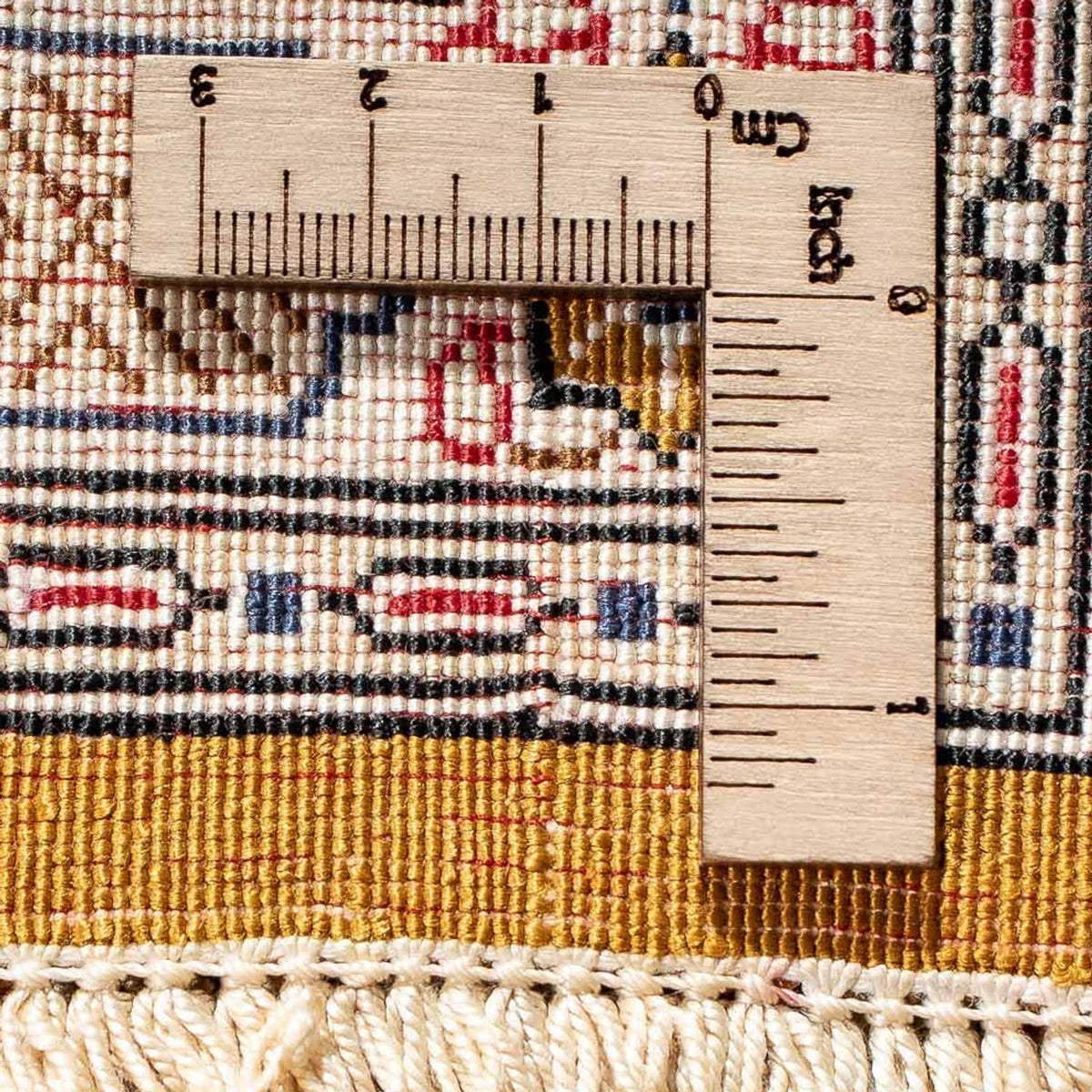 Alfombra persa - Ghom - 73 x 54 cm - multicolor