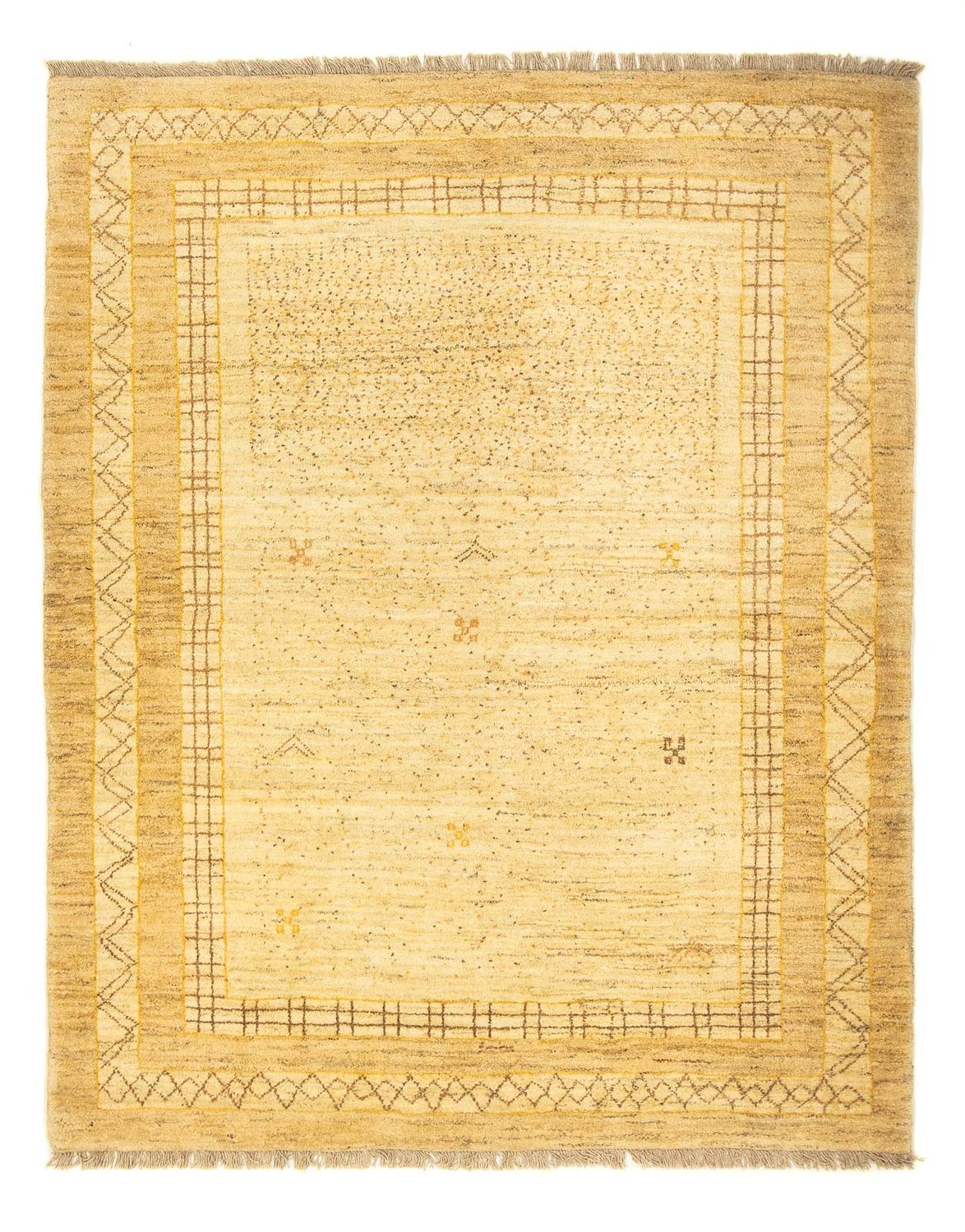 Alfombra Gabbeh - Persa - 200 x 152 cm - beige