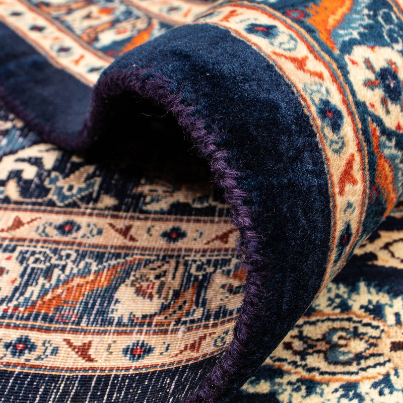 Alfombra persa - Clásica - 390 x 302 cm - azul oscuro