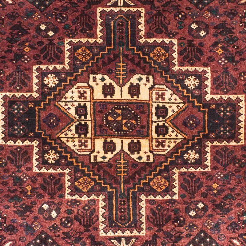 Alfombra persa - Nómada - 147 x 107 cm - marrón oscuro