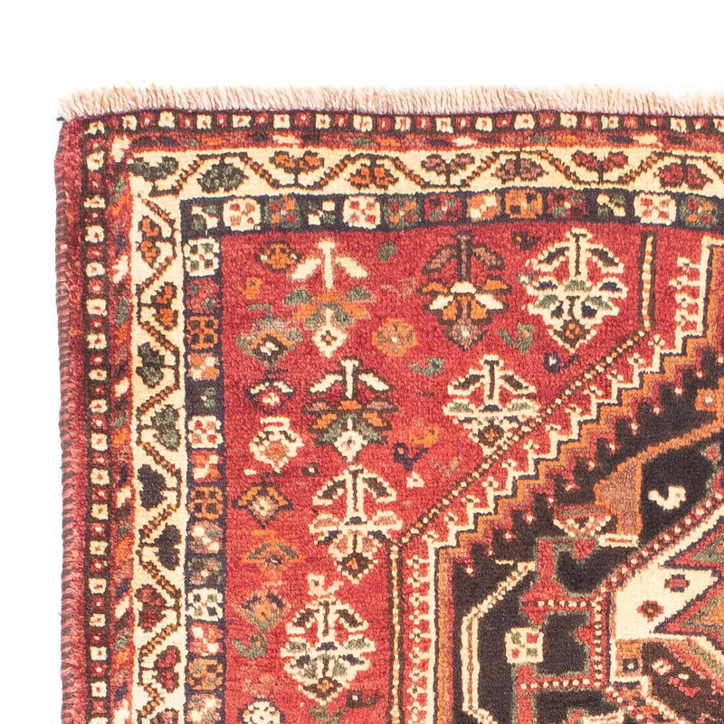 Alfombra persa - Nómada - 153 x 106 cm - rojo oscuro