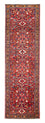 Alfombra de pasillo Alfombra persa - Nómada - 334 x 100 cm - rojo oscuro