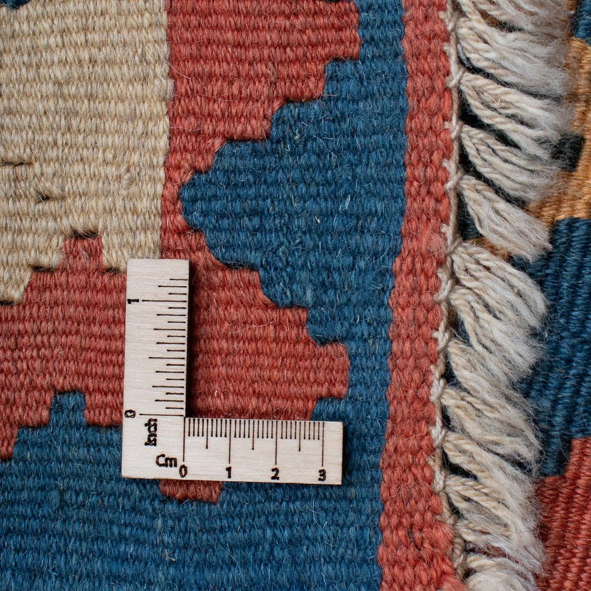 Alfombra Kelim - Oriental - 193 x 124 cm - azul