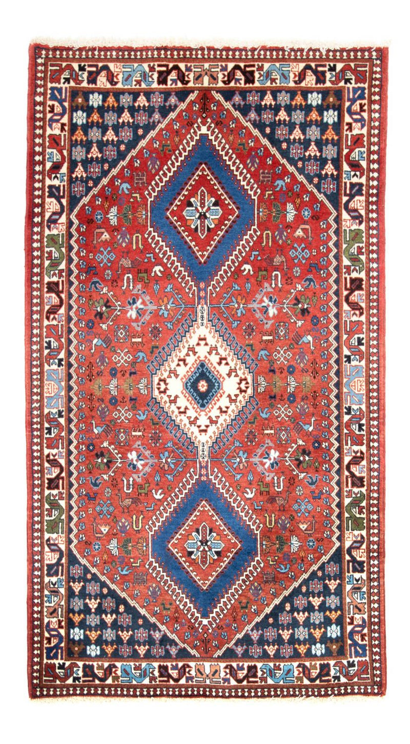 Alfombra persa - Nómada - 197 x 113 cm - rojo