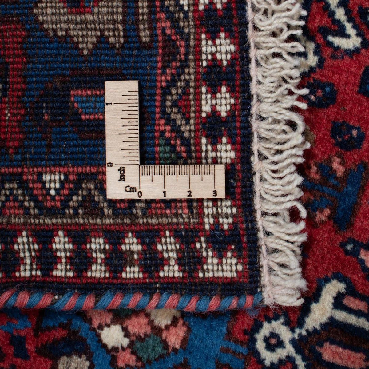 Alfombra persa - Nómada - 300 x 202 cm - rojo oscuro