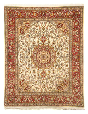 Alfombra Persa - Tabriz - Real - 250 x 198 cm - beige