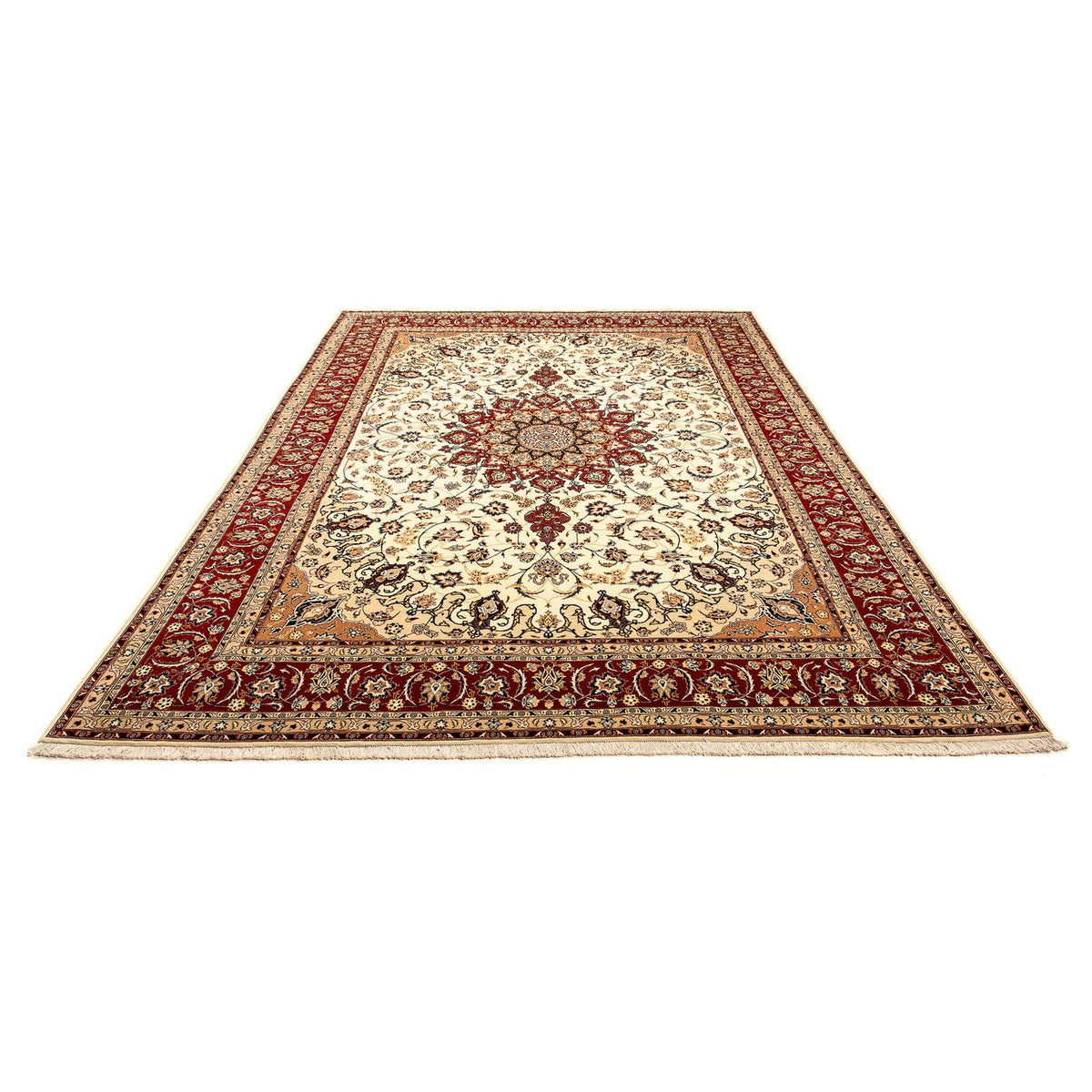Alfombra Persa - Tabriz - Real - 372 x 251 cm - beige